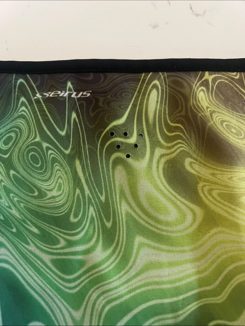 Seirus Fleece Lined Swirl Neck Warmer Handkerchief - Snowboarding
